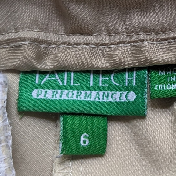 🏃‍♀️Tail Tech Performance Light Tan Cropped Pants - Picture 4 of 9